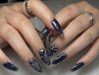 リンボンネイル(Rinbon nail)/【長さだし/持ち込みデザイン】