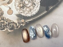 フルールソンネイル(fleur son nail)/6月定額トレンドアート
