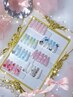 〈定額アート〉季節モテネイル定額　￥7,200