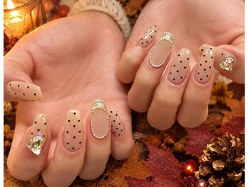 eyelash & nailsalon Creadear 広島袋町店の写真/【シンプル定額ネイル￥4900～】フィルイン対応で自爪の負担を軽減！持ち込みアートも◎19時まで営業