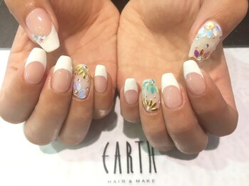 アース ネイルアイラッシュ 前橋店(EARTH Nail&Eyelash)/アートデザイン ￥８０００