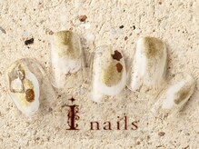 アイネイルズ 町田店(I nails)/クリア ホワイトラメ 6480円