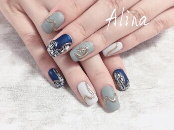エリナネイルサロン池袋(Alina Nail Salon)/持ち込みデザイン