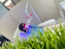 エクシアホワイトニング 明石店/ホワイトニング体験/記念写真