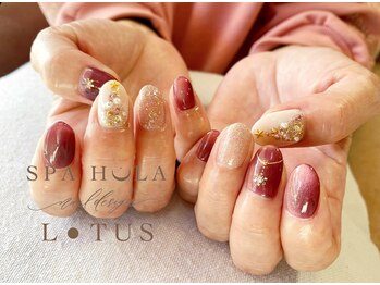 ロータス Lotus/クリスマスネイル