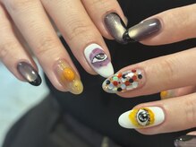 ミニョン 北堀江(mignon)/遊び心プラスハロウィンネイル