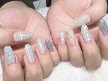 *持ち込みデザインネイル*