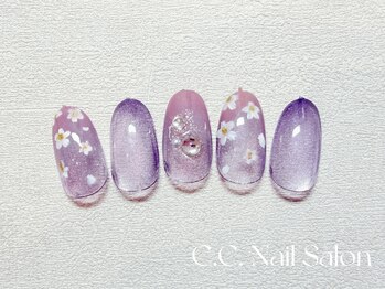 シーシーネイルサロン 池袋(C.C.Nail salon)/春の桜ネイル