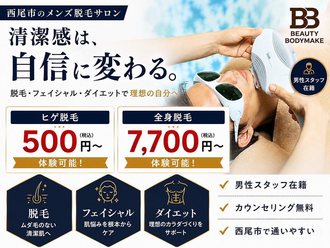ビューティーアンドボディメイクBB シャオ西尾店｜ホットペッパー