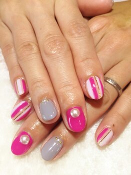 ヘア スパ リゾート リアン(hair spa resort Lien)/オーダーハンドジェル￥7000