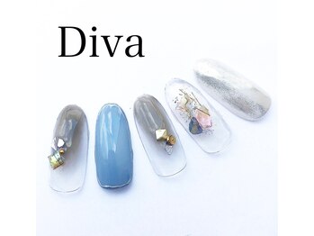 ネイルサロンディーバ 塚口店(Diva)/ブルーネイル