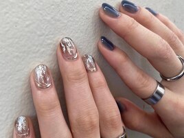 ちぐはぐアートネイル