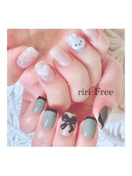 リリフリー(riri Free)/ミッフィーネイル
