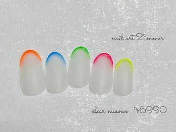 ネイルアート ジマー/60minart コース¥6990