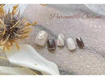 ピュアネイルアンドオンディーヌ/【定額フットデザイン】