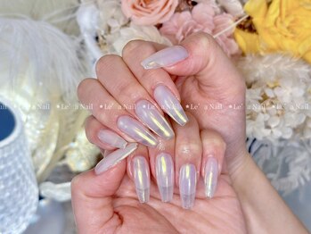 レアネイル 渋谷店(Le’a nail)/オーロラパウダー