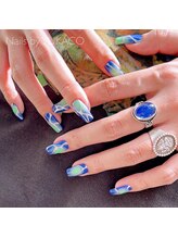 リグネイルスタジオ(Lig nail studio)/ブルーネイル
