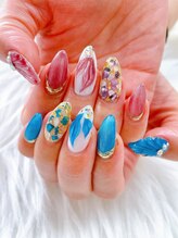 シャルムネイル(CharMe Nail)/マーメイドネイル