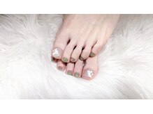 マヌスキュア/フラワーネイル