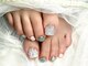 プティ アイビューティ 北浜店(peTiT eyebeauty)の写真/《北浜》種類豊富なデザイン,カラーでお気に入りのフットネイルに仕上げます★足裏,かかと角質ケアもあり◎