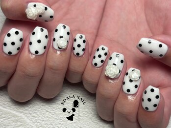 コアラネイル(koala nail)/90分アートフリーコース　¥7,500