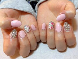 キティちゃんネイル
