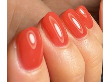 当店自慢の艶玉フォルム♪平爪も丸みのある爪に仕上がります！