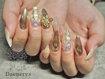 デナーリス(Daenerys)の写真/【美フォルム×デザイン力】持ち込み/アート/長さだしなど理想に合わせたネイルで気分もUP♪パラジェル導入
