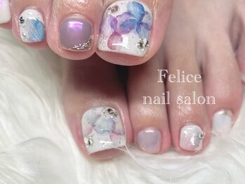 フェリーチェ(Felice)/紫陽花/梅雨/ホワイト/デザイン