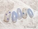 A.押し花ネイル