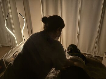 I.S.E.深部組織 筋膜リリースセンター/快眠メニューの施術その3
