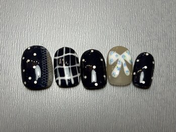 アイ ネイルズ 天神店(I nails)/ドットガーリー　￥8300