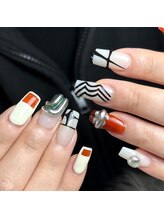 エトワ ル リアン ネイル(Et toi Le Lien nail)/個性派海外ガール！