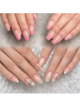 ワイズビューティー 広島店(y's beauty)の写真/【お仕事でも◎】シンプルでも楽しさを生み出す《Y's salon》が大人女子にお勧めネイルをご提供致します♪