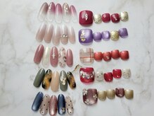 ヒダマリネイル 小田急相模原(hidamari nail)の雰囲気（【new design】定額デザイン★秋★べっ甲やレオパード）