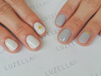 ルズ エラ プライベートネイルサロン(Luz ella private nail salon)/アシメネイル♪（60min)