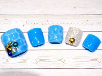 エムズスタイル ネイルバー(M's Style NAIL BAR)/フット定額デザイン