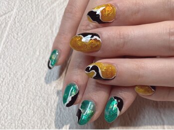 オーク 戸塚(OAK)/アシメカラー ニュアンス