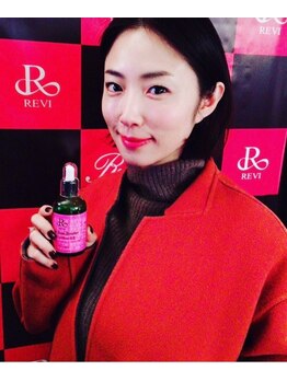 サロンデュヒャーク 志木駅前店(salon du ひゃーく)/REVIイメージモデルのMEGUMIさん