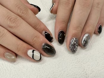 リット バイ セブンルックス 大宮東口店(Lit by 7LOOKS)/90分アート/8000/ニュアンス