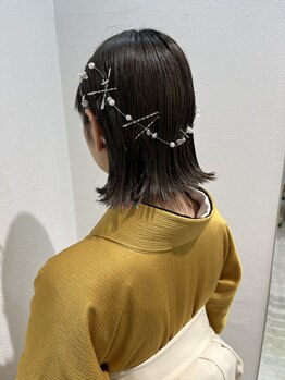 ビビネクスト(BiBi-NEXT-)/袴着付け、ヘアセット