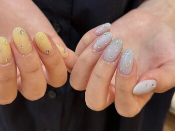 クルネ(QULNE)/ブルーネイル/イエローネイル