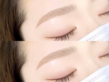 ベッキーラッシュトウキョウ 横浜店(BECKY LASH TOKYO)の写真/お顔の印象の80%は眉毛で決まる!!【眉毛スタイリング】で自眉を活かした「似合う」アイブロウ (眉毛)に◎