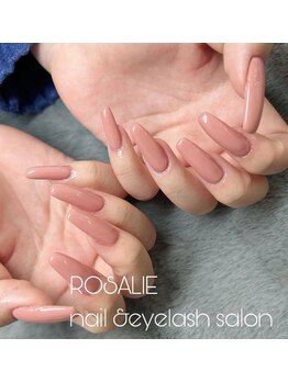 ロザリー(ROSALIE)/シンプルピンクワンカラー