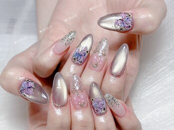 あじさい☆マグネットネイル