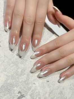 ネイルアンドアイラッシュサロン マーブル(marble)/フレンチネイル