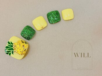 パイナップルネイル