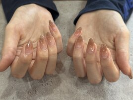 ワンカラー/ラメグラデーション