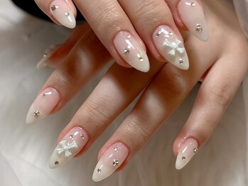 エマネイル プラスキハクヤ 天満橋店(EmaNail+KIHAKUYA)/持ち込みデザイン