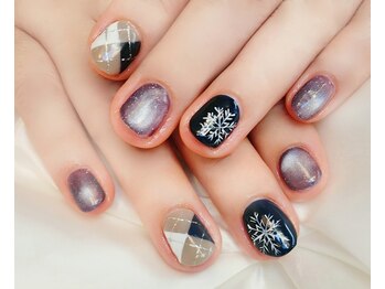 チェリー(Cherry)/【アーガイルネイル】